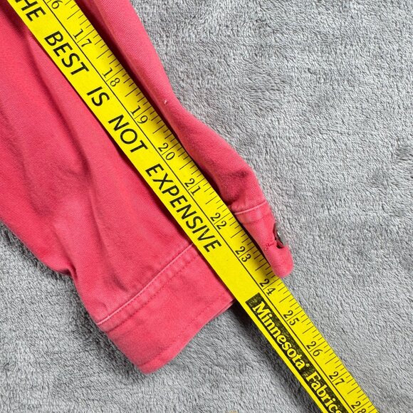 Jones New York Country Red Denim Jacket Women’s L Cotton Button Front - Picture 16 of 16